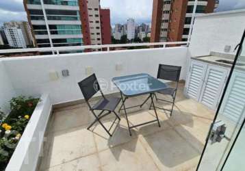 Cobertura com 1 quarto à venda na rua joão álvares soares, 1512, campo belo, são paulo, 55 m2 por r$ 855.000