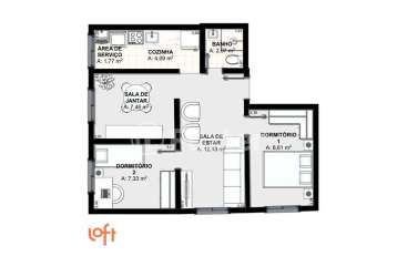 Apartamento com 3 quartos à venda na rua morubixaba, 198, cidade líder, são paulo, 56 m2 por r$ 250.000