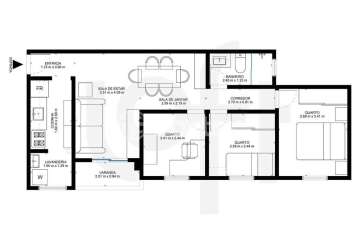 Apartamento com 3 quartos à venda na rua manguari, 501, jardim andaraí, são paulo, 68 m2 por r$ 372.000