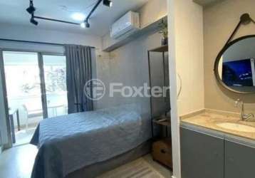 Apartamento com 1 quarto à venda na rua girassol, 1280, vila madalena, são paulo, 25 m2 por r$ 460.000