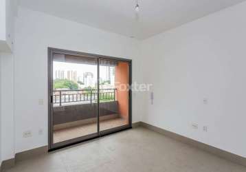 Apartamento com 1 quarto à venda na rua do estilo barroco, 422, santo amaro, são paulo, 27 m2 por r$ 360.000