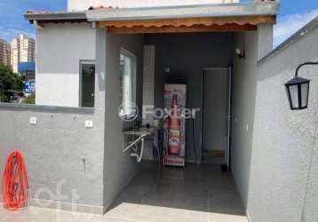 Cobertura com 1 quarto à venda na rua marechal floriano, 267, vila gilda, santo andré, 84 m2 por r$ 370.000