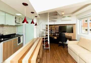 Flat com 1 quarto à venda na rua gararu, 140, moema, são paulo, 45 m2 por r$ 680.000