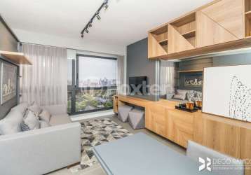 Apartamento com 1 quarto à venda na rua curvelo, 100, petrópolis, porto alegre, 40 m2 por r$ 596.215