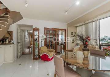 Cobertura com 3 quartos à venda na rua santana, 998, farroupilha, porto alegre, 188 m2 por r$ 817.000