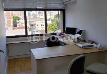 Sala comercial com 1 sala à venda na rua vieira de castro, 150, farroupilha, porto alegre, 43 m2 por r$ 213.000