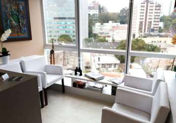 Sala comercial com 3 salas à venda na rua ramiro barcelos, 630, moinhos de vento, porto alegre, 62 m2 por r$ 750.000