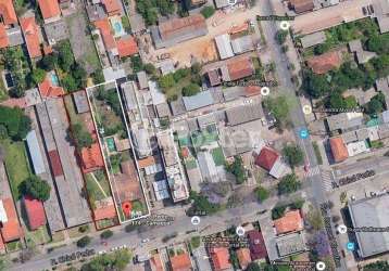 Terreno à venda na rua chico pedro, 174, camaquã, porto alegre, 1254 m2 por r$ 3.000.000