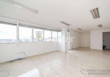 Sala comercial com 1 sala à venda na rua doutor barros cassal, 33, floresta, porto alegre, 43 m2 por r$ 89.000