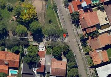 Terreno à venda na rua luiz batista bertaco, 05, serraria, porto alegre, 303 m2 por r$ 395.000