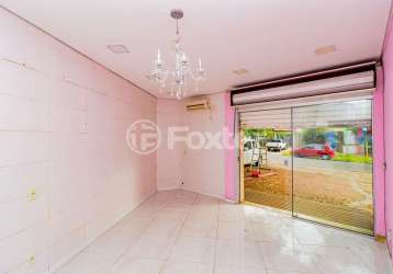 Ponto comercial com 1 sala à venda na avenida teixeira mendes, 383, chácara das pedras, porto alegre, 19 m2 por r$ 250.000