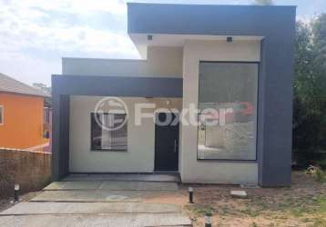 Casa em condomínio fechado com 2 quartos à venda na rua cedro, 491, são lucas, viamão, 103 m2 por r$ 635.000