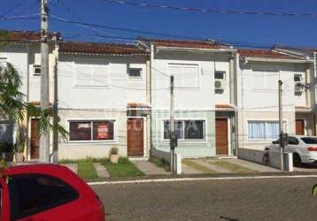 Casa em condomínio fechado com 3 quartos à venda na avenida edgar pires de castro, 2520, hípica, porto alegre, 85 m2 por r$ 308.300