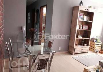 Apartamento com 2 quartos à venda na rua general telino chagastelles, 370, parque santa fé, porto alegre, 60 m2 por r$ 185.000