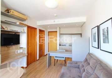 Kitnet / stúdio à venda na avenida borges de medeiros, 3120, praia de belas, porto alegre, 38 m2 por r$ 360.000