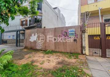 Terreno à venda na rua olavo bilac, 79, azenha, porto alegre, 210 m2 por r$ 500.000