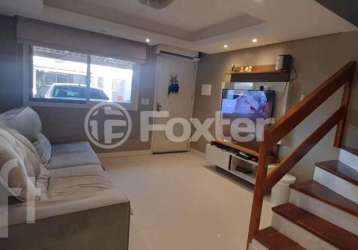 Casa em condomínio fechado com 2 quartos à venda na rua pistoia, 830, rio branco, canoas, 75 m2 por r$ 399.000