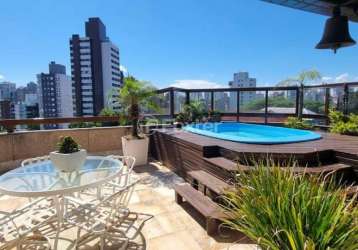 Cobertura com 4 quartos à venda na avenida joão obino, 25, petrópolis, porto alegre, 466 m2 por r$ 3.200.000