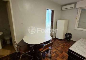 Apartamento com 1 quarto à venda na rua valparaíso, 926, jardim botânico, porto alegre, 25 m2 por r$ 165.000