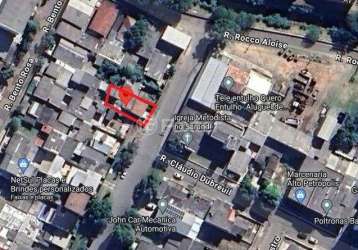 Terreno à venda na rua serafim alencastro, 894, sarandi, porto alegre, 310 m2 por r$ 260.000