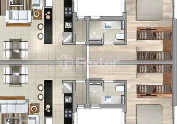 Apartamento com 2 quartos à venda na avenida engenheiro josé maria de carvalho, 221, vila ipiranga, porto alegre, 70 m2 por r$ 529.980