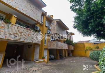 Casa em condomínio fechado com 3 quartos à venda na rua almirante câmara, 262, tristeza, porto alegre, 160 m2 por r$ 695.000