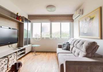 Apartamento com 2 quartos à venda na avenida florianópolis, 95, azenha, porto alegre, 55 m2 por r$ 369.600