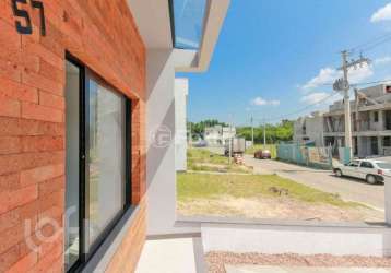 Casa em condomínio fechado com 1 quarto à venda na estrada jorge pereira nunes, 478, campo novo, porto alegre, 115 m2 por r$ 635.900