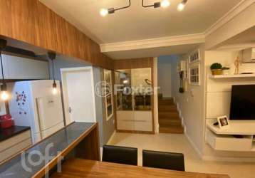 Casa em condomínio fechado com 3 quartos à venda na rua república, 2708, harmonia, canoas, 88 m2 por r$ 380.000