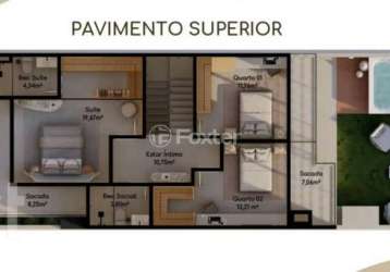 Casa com 2 quartos à venda na avenida wilson castelo branco, 376, beira rio, biguaçu, 174 m2 por r$ 1.200.000