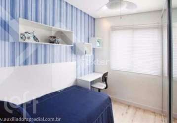 Apartamento com 2 quartos à venda na rua joaquim de carvalho, 650, vila nova, porto alegre, 50 m2 por r$ 190.000