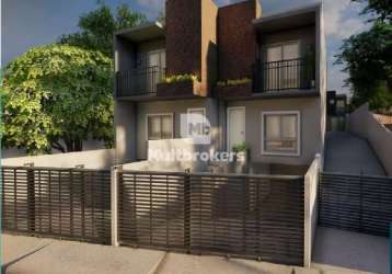 Casa com 2 quartos à venda na rua nova esperança, 208 01, sítio cercado, curitiba por r$ 460.000