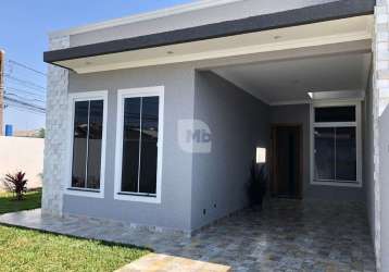 Casa com 3 quartos à venda na curitiba, 151, iguaçu, araucária por r$ 695.000