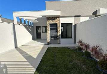 Casa com 3 quartos à venda na rua jonet zanetti silva, 65 02, tindiquera, araucária por r$ 580.000