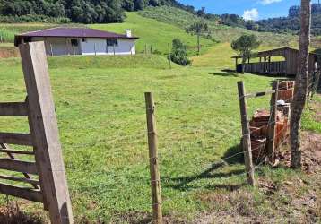 Lindo sítio chácara a venda com casa de 03 dormitórios sendo 02 banheiros em afredo wagner-sc