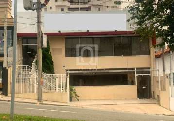 Casa sobrado comercial com 13 salas e 6 vagas na av. washington luiz sorocaba