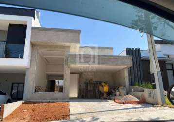 Casa em construção à venda no condomínio terras de são francisco em sorocaba