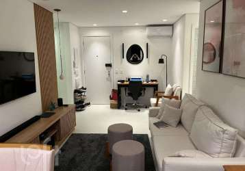 Apartamento à venda em morumbi com 75 m², 1 quarto, 1 vaga