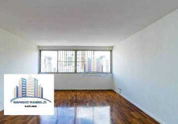 Apartamento com 3 dormitórios, 132 m² - venda por r$ 1.300.000,00 ou aluguel por r$ 8.000,00/mês - moema - são paulo/sp