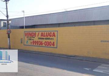 Galpão à venda, 2450 m² por r$ 7.500.000,00 - água chata - guarulhos/sp