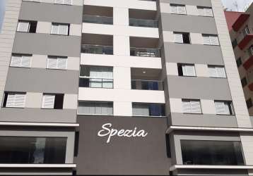 Belíssimo apartamento 3 dormitórios - residencial spezia - centro