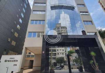 Sala à venda, 107 m² por r$ 1.100.000,00 - cambuí - campinas/sp