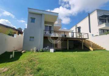 Casa nova à venda no condomínio alphaville campinas: