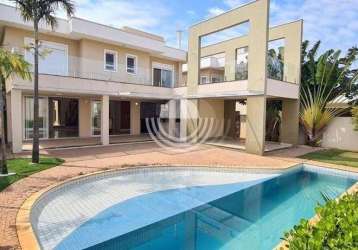 Casa com 5 dormitórios à venda, 365 m² por r$ 3.400.000,00 - alphaville dom pedro - campinas/sp