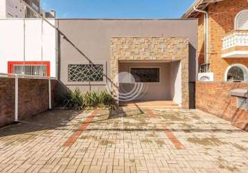 Casa com 1 dormitório à venda, 350 m² por r$ 3.880.000,00 - cambuí - campinas/sp