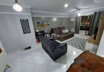 Apartamento com 3 quartos à venda na avenida salim farah maluf, balneário cidade atlântica, guarujá, 100 m2 por r$ 460.000