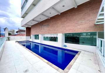 Apartamento com 2 quartos à venda na rua colômbia, guilhermina, praia grande, 72 m2 por r$ 450.000