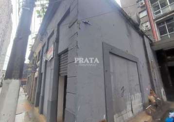 Ponto comercial com 1 sala à venda na rua braz cubas, centro, santos, 40 m2 por r$ 550.000