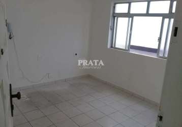 Sala comercial com 2 salas para alugar na avenida affonso penna, macuco, santos, 40 m2 por r$ 1.450