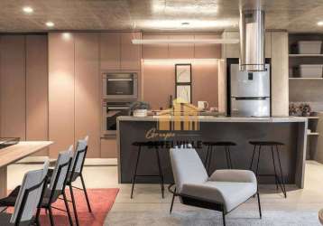 Apartamento com 1 quarto à venda, 49 m² por r$ 622.382 - boa vista - curitiba/pr